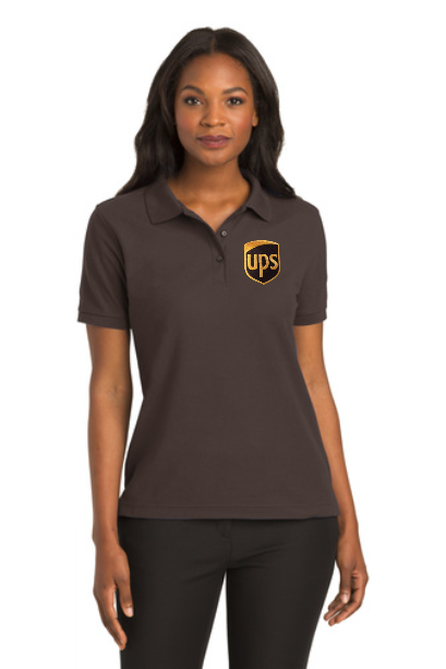 UPS Silk Touch Polo Shirt - Women's Official Colors & Style