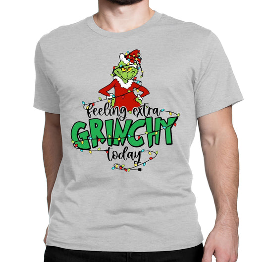 Feeling Extra Grinchy Today Shirt – Fun Christmas Tee