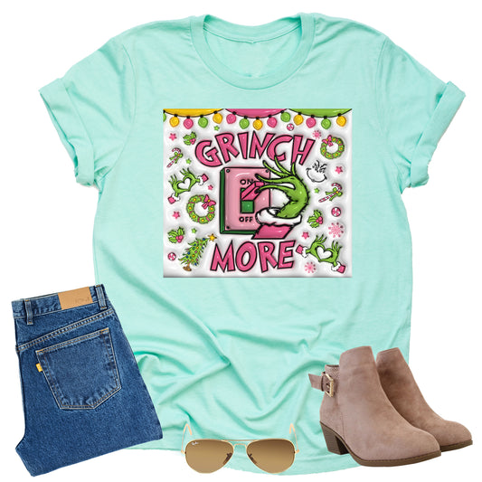 Grinch Mode On Christmas Casual Short Sleeve Shirt