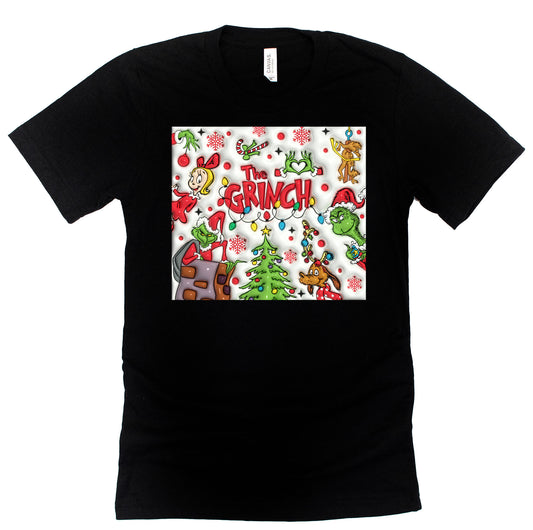 The Grinch Christmas Short Sleeve Shirt - Fun Holiday Style