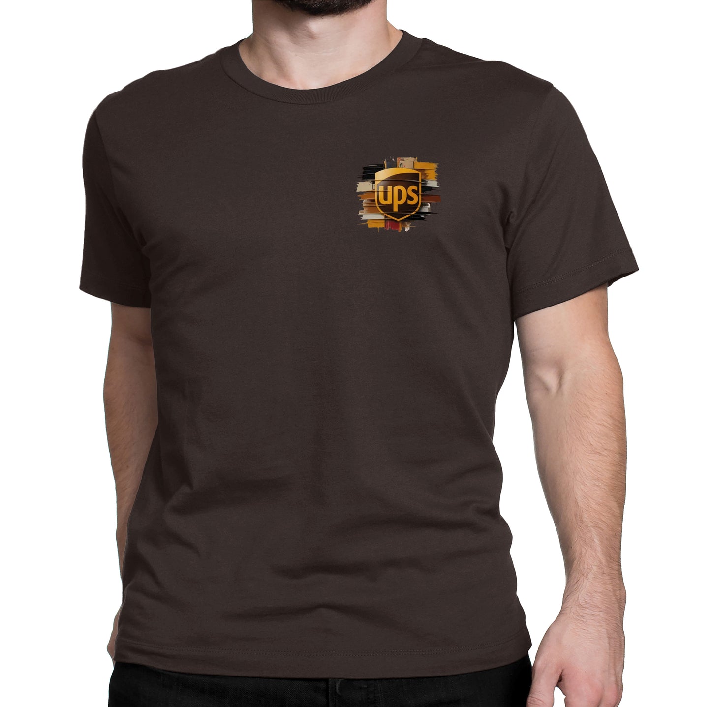 UPS Brown Short Sleeve T-Shirt β Official Style & Colors