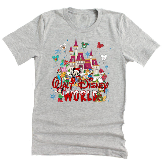 Walt Disney World Christmas Graphic Tee