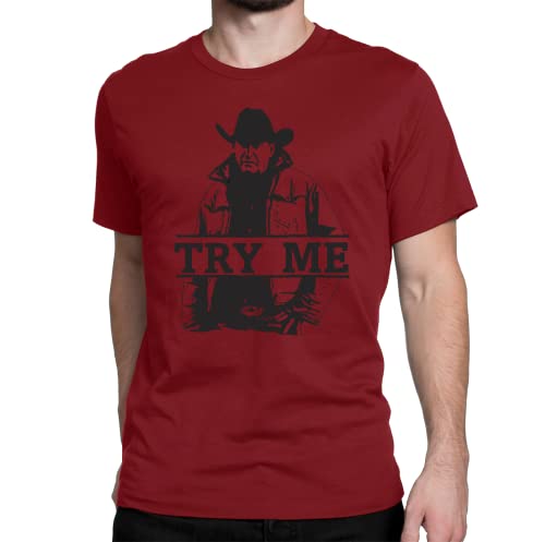 Try Me Shirt β John Dutton Graphic Tee for Casual Wear