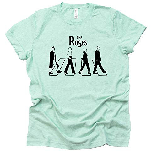 Roses Graphic T-Shirt for Women β Casual Short Sleeve Tee