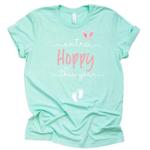 Extra Hoppy This Year Shirt - Easter Pregnancy Tee