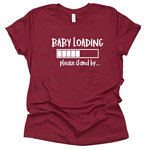 Baby Loading Shirt - Fun Pregnancy Announcement Tee