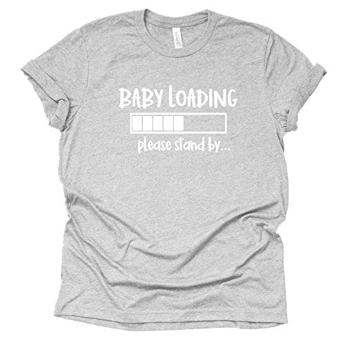 Baby Loading Shirt - Fun Pregnancy Announcement Tee