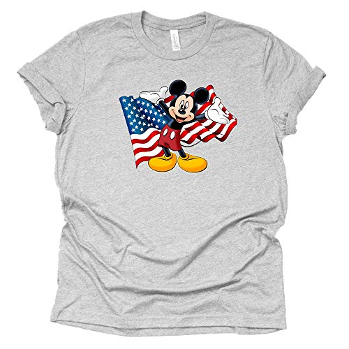 Mickey Mouse American Flag Shirt - 4th of July Tee