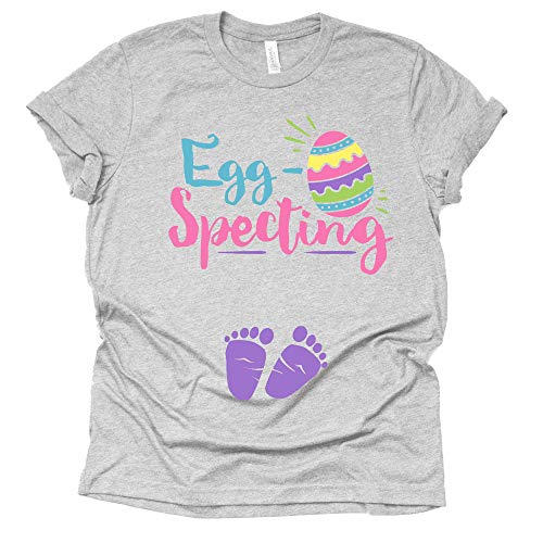 Egg Specting Easter Pregnancy Announcement Shirt