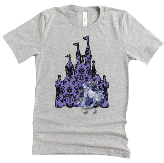 Haunted Mansion Shirt - Spooky Graphic Tee for Adults