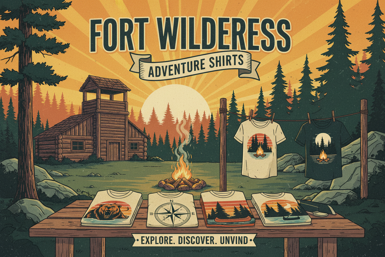 Fort Wilderness Adventure Shirt – Vintage Outdoor Tee