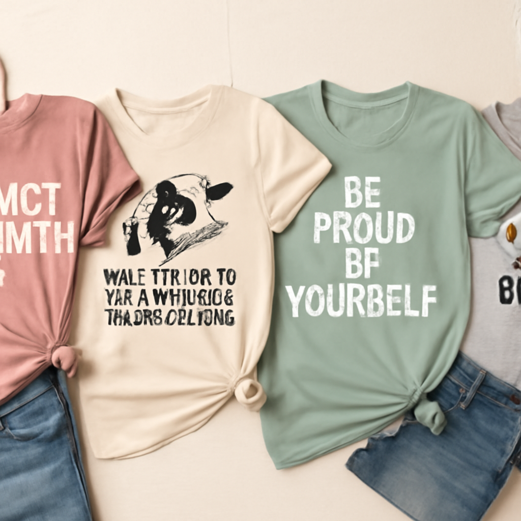 Inspirational T-Shirts for Positive Vibes