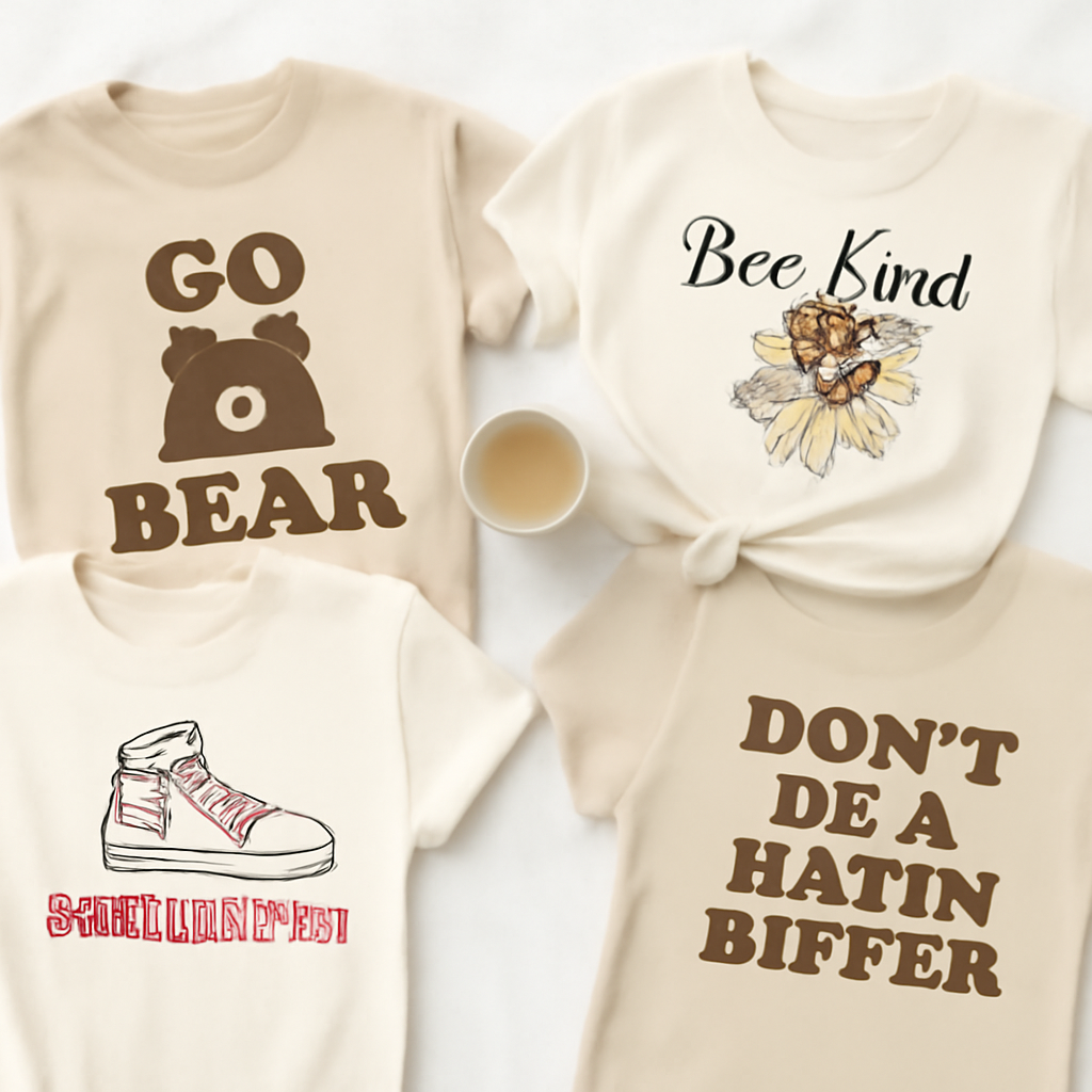 Positive Vibes Graphic Tees Collection