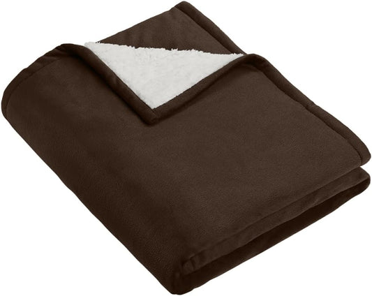 UPS Fleece Throw Blanket – Soft Mountain Lodge Blanket