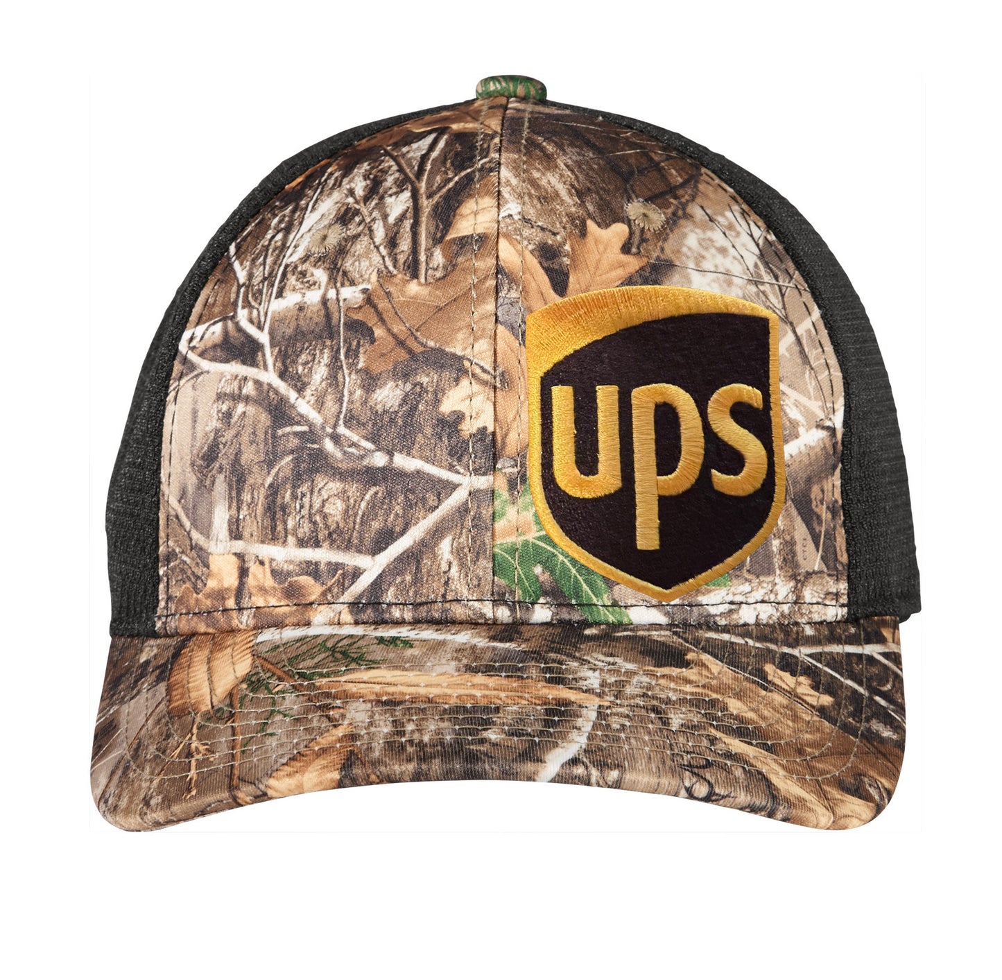 UPS Camo Mesh Back Hat – Comfortable Snapback Cap