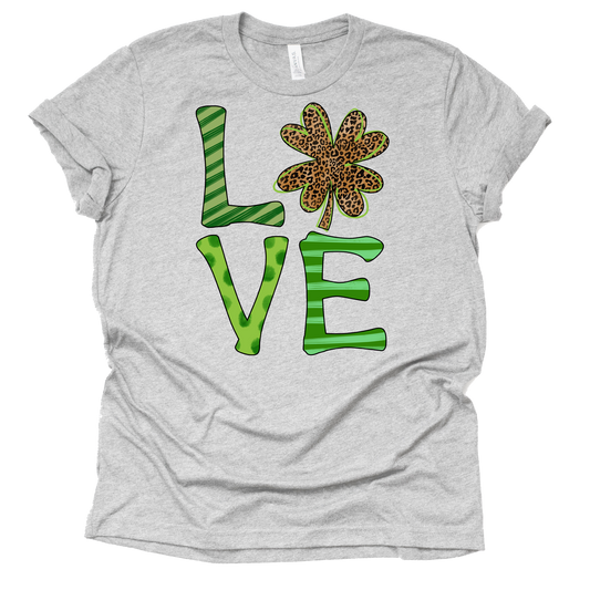 Leopard Love Shirt - St Patrick's Day Tee