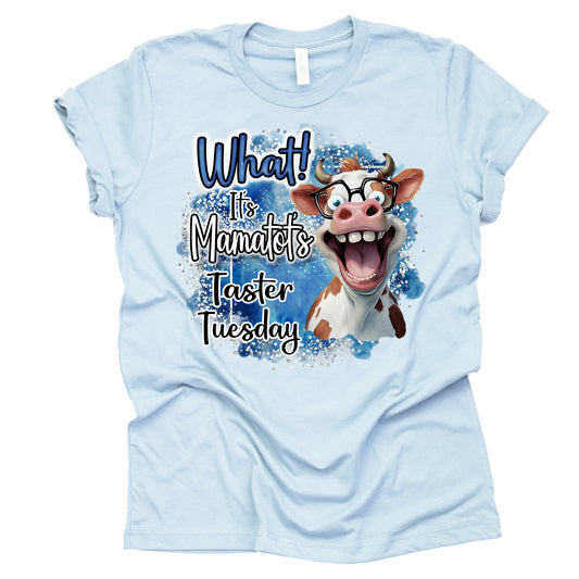 Mamatot's Taster Tuesday Shirt - Fun Graphic Tees