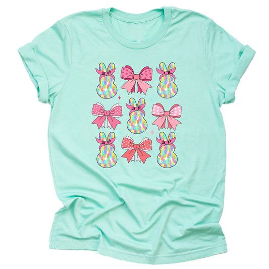 Pink Bunnies Bows Easter Shirt – Adorable Holiday Tee