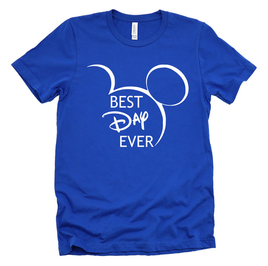 Disney Best Day Ever Shirt - Mickey Graphic Tee