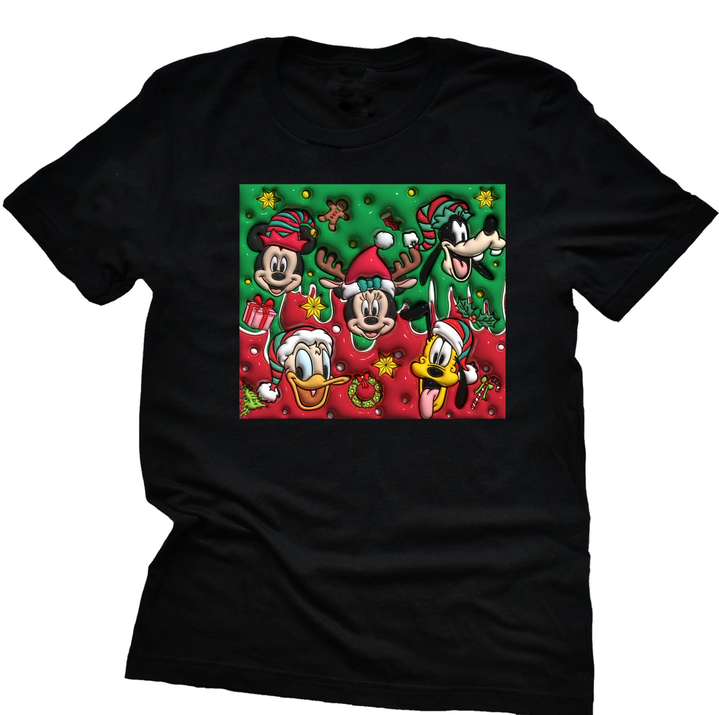 Christmas Mickey and Friends Short Sleeve Shirt