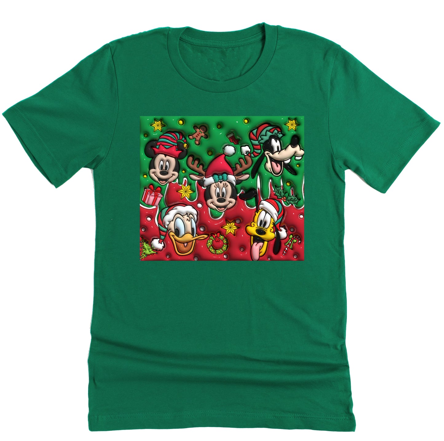 Christmas Mickey and Friends Short Sleeve Shirt