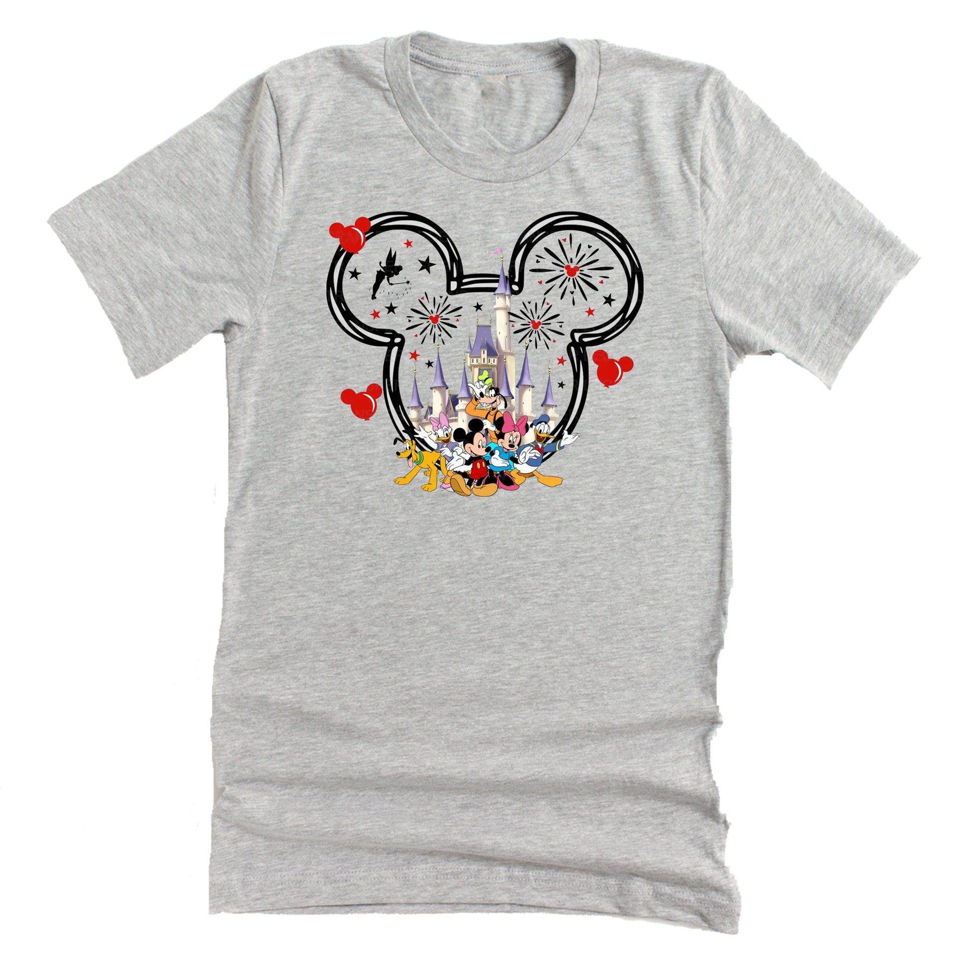 Disney Mickey Minnie family trip graphic tee for theme park vacation outfits