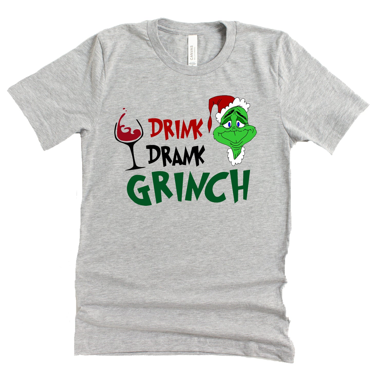 Drink Drank Grinch T-Shirt – Fun Holiday Tee