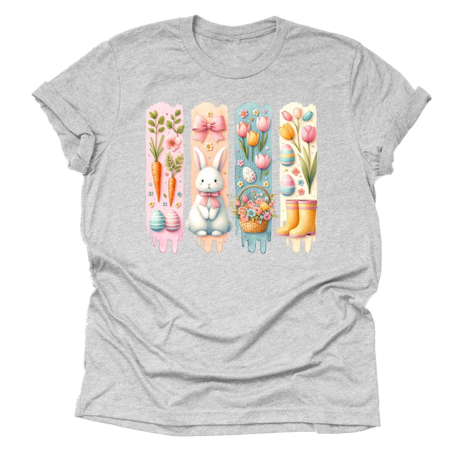 Easter Icons Brushstrokes Shirt - Casual Easter Tee