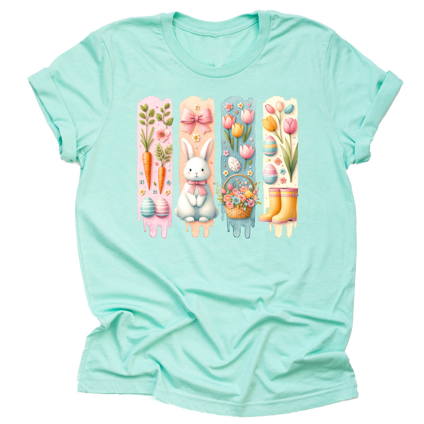 Easter Icons Brushstrokes Shirt - Casual Easter Tee