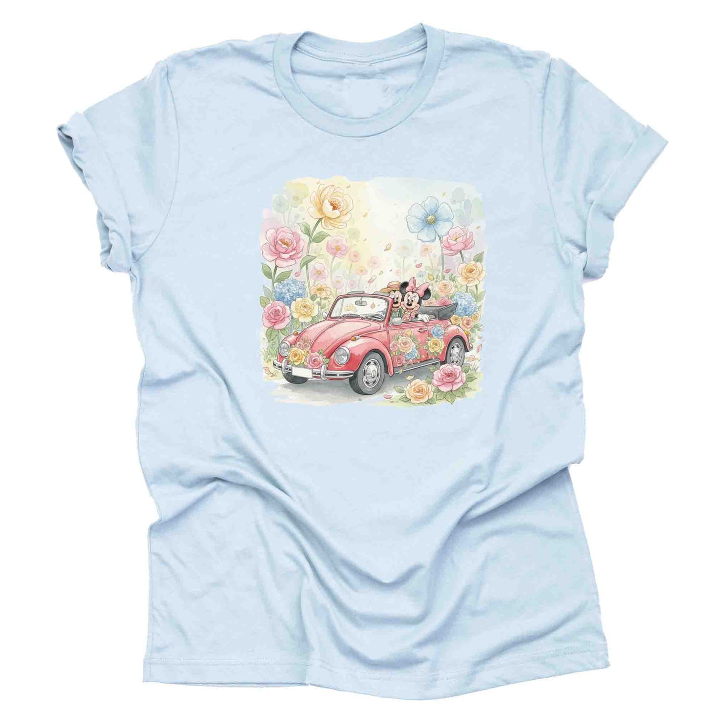 EPCOT Flower and Garden Festival graphic tee with floral theme park design