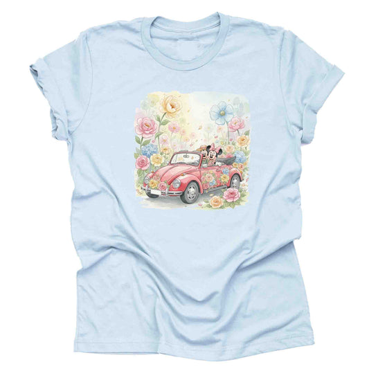 EPCOT Flower and Garden Festival graphic tee with floral theme park design