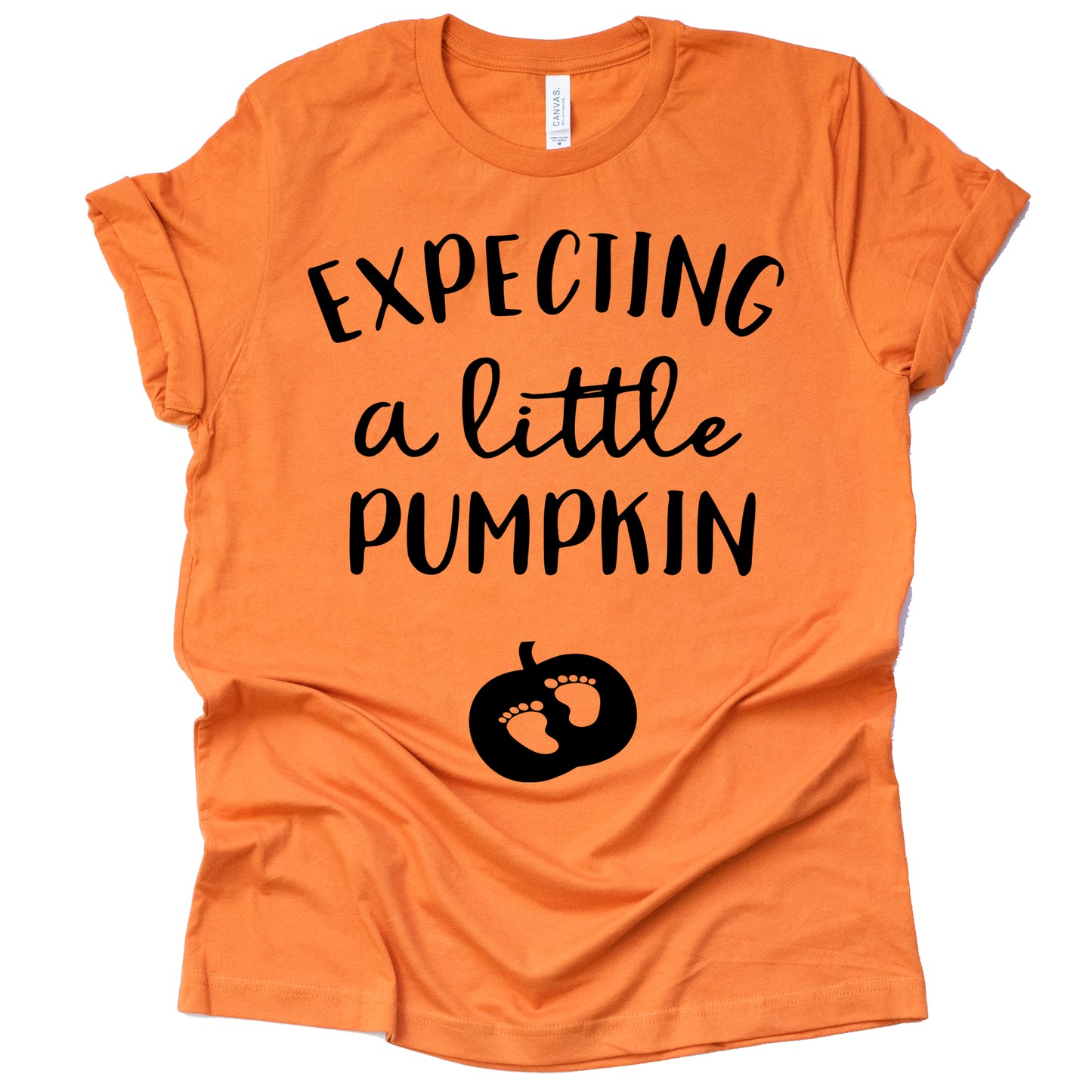 Expecting a Little Pumpkin Pregnancy Announcement Shirt