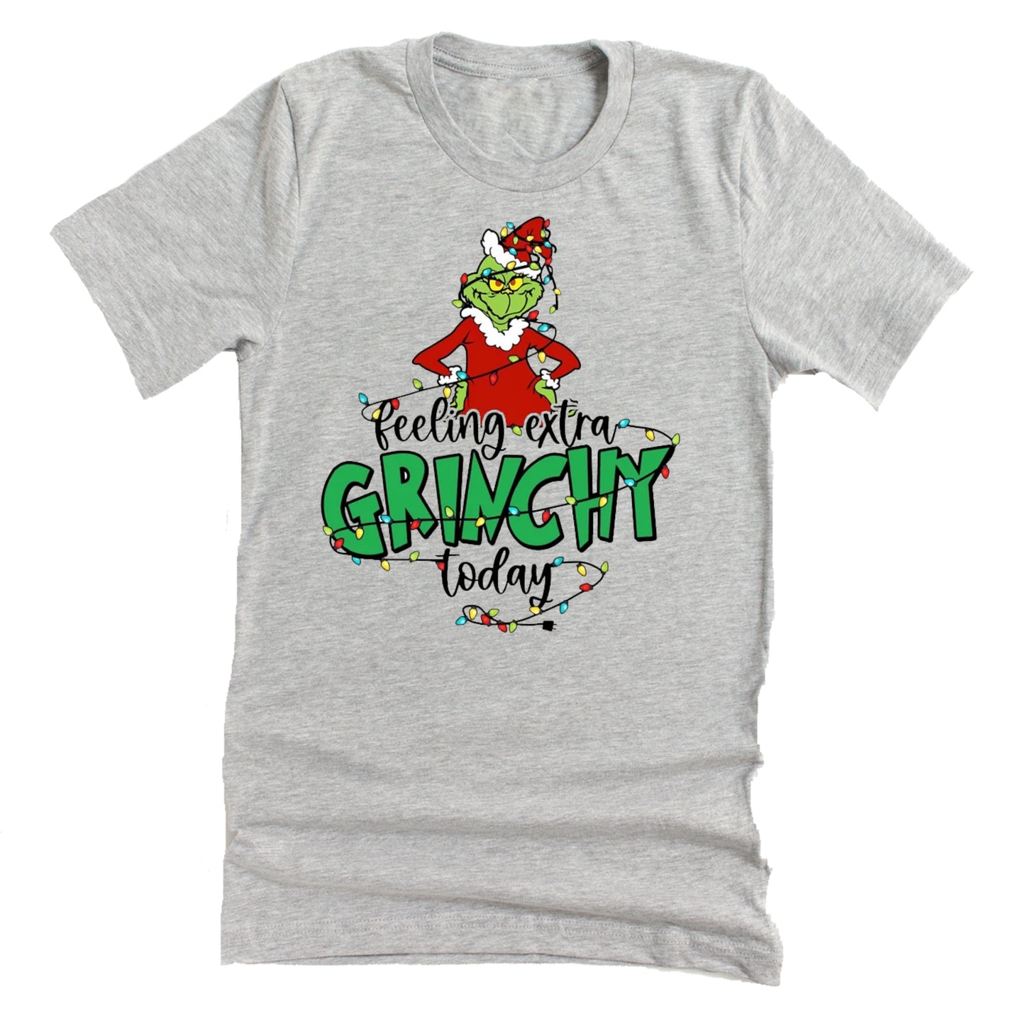 Feeling Extra Grinchy Today Shirt – Fun Christmas Tee