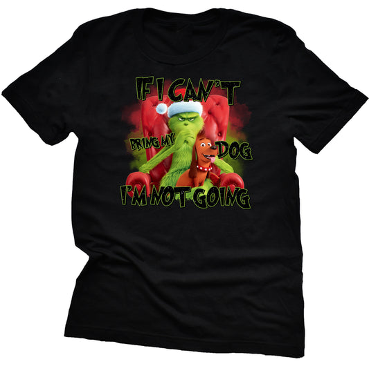 Grinch Christmas Dog Lover Short Sleeve Shirt