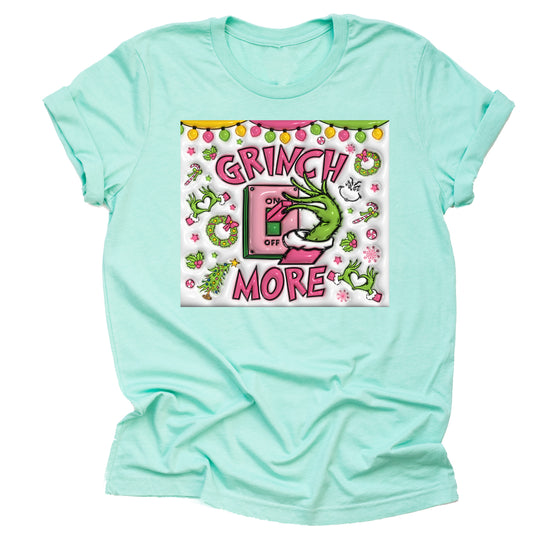 Grinch Mode On Christmas Casual Short Sleeve Shirt