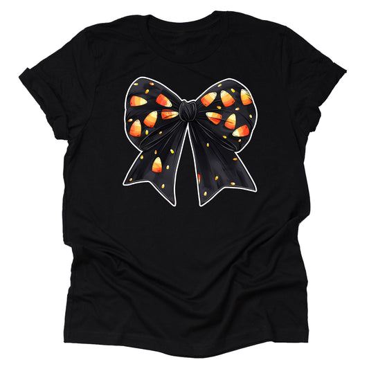 Halloween Bows Shirt – Fun Candy Corn Graphic Tee