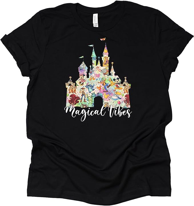 Magical Vibes Shirt - Disney Graphic Tee for Everyone