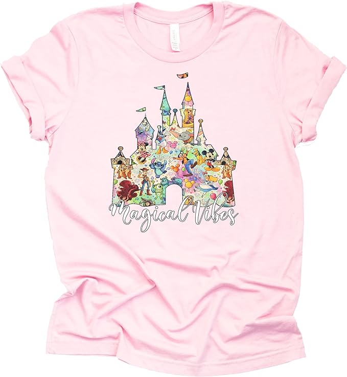 Magical Vibes Shirt - Disney Graphic Tee for Everyone