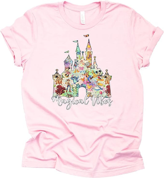 Magical Vibes Shirt - Disney Graphic Tee for Everyone