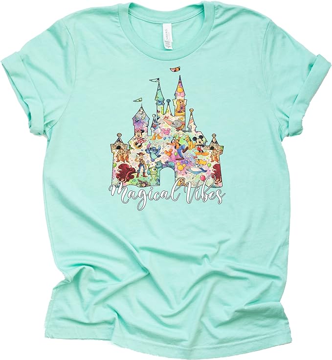 Magical Vibes Shirt - Disney Graphic Tee for Everyone