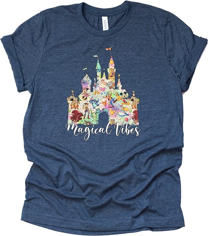 Magical Vibes Shirt - Disney Graphic Tee for Everyone