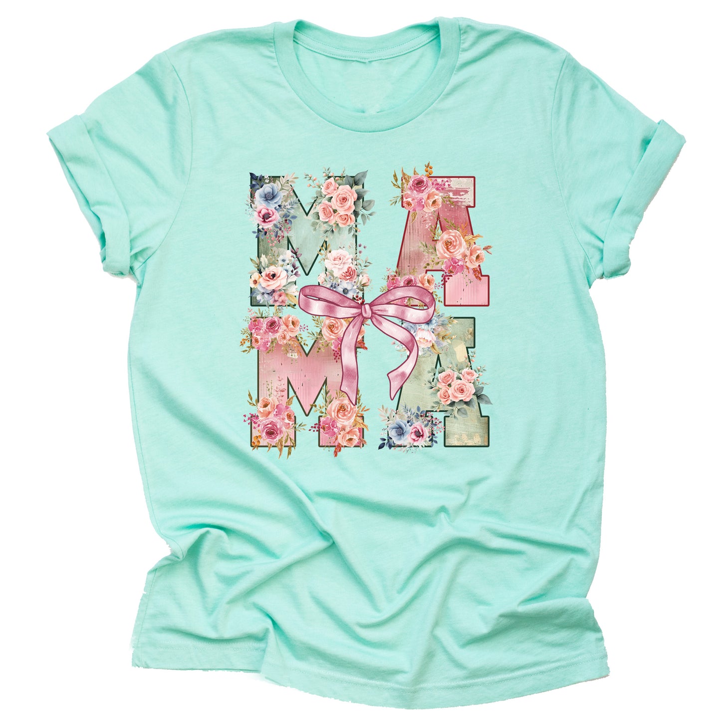 Floral Mama Shirt - Casual Mother's Day Flower Tee