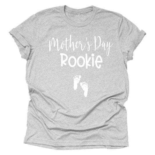 Mother's Day Rookie Shirt - Perfect Pregnancy Announcement Gift