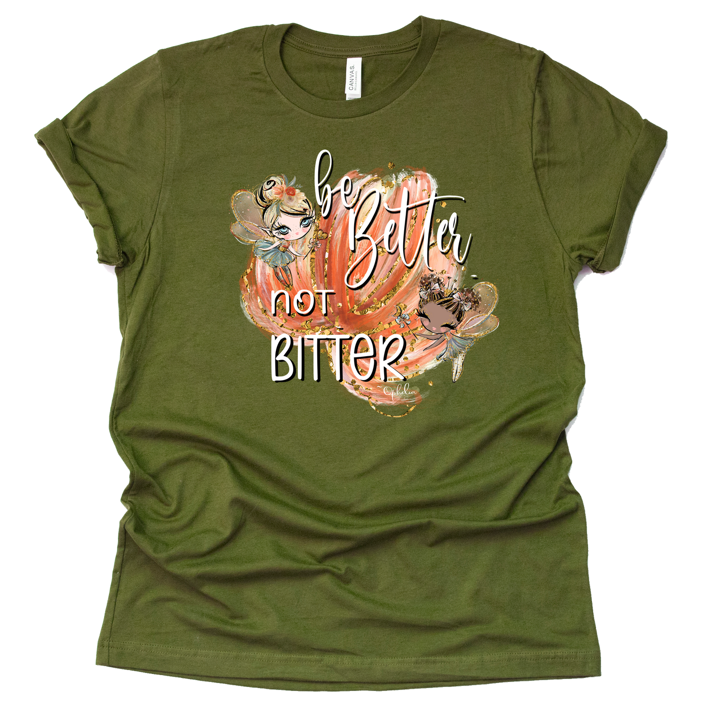 Be Better Not Bitter Shirt - Graphic Tees for Positive Vibes