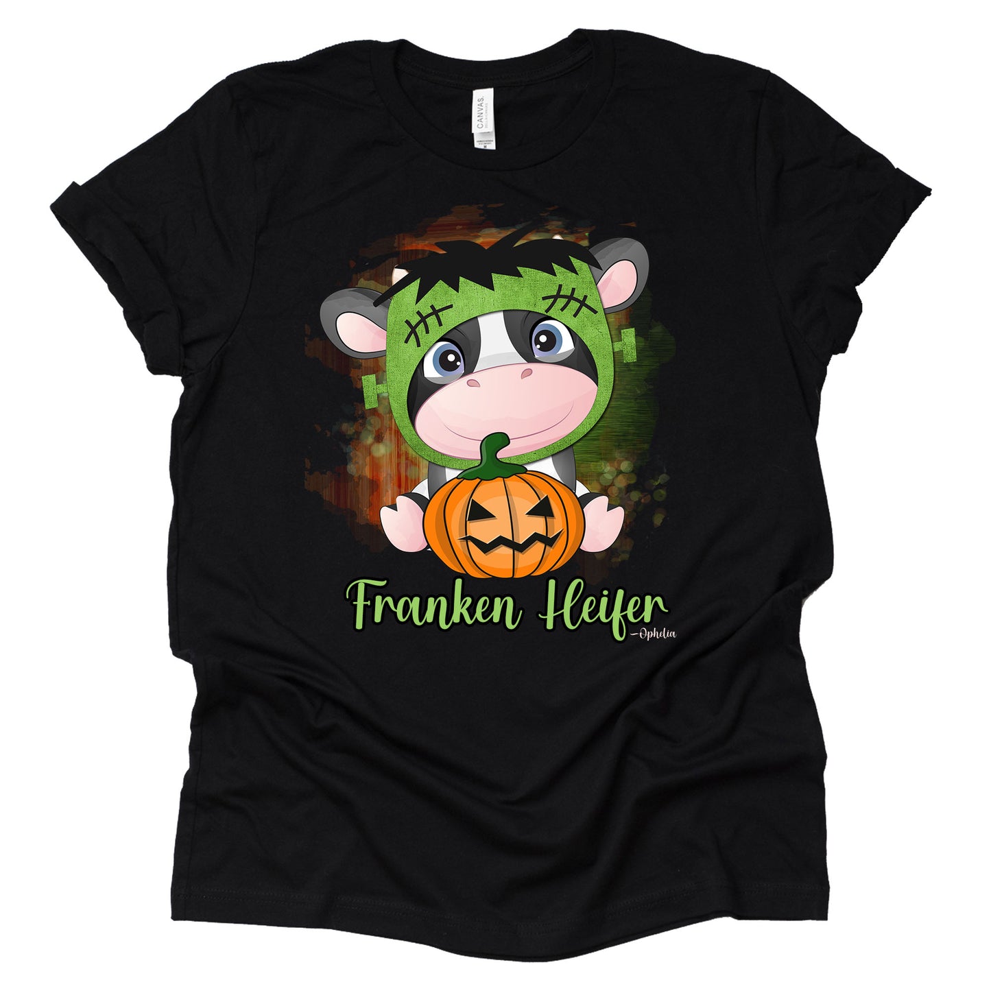 Franken Heifer Shirt – Cute Halloween Tee for Everyone