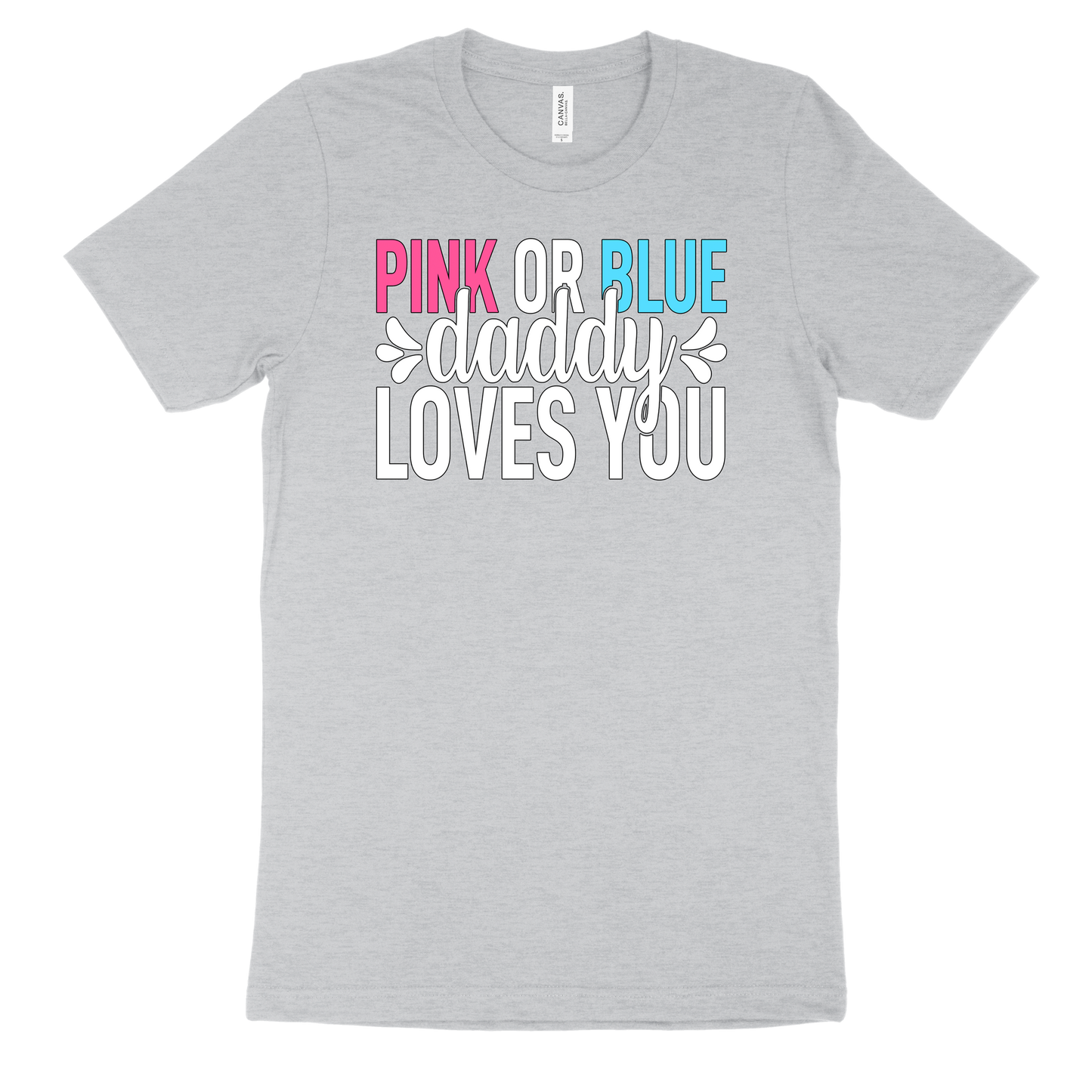 Pink or Blue Mommy Love You Shirt – Adorable Announcement Tee