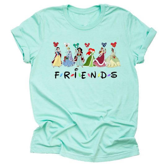 Disney Princess Friends Short Sleeve Shirt