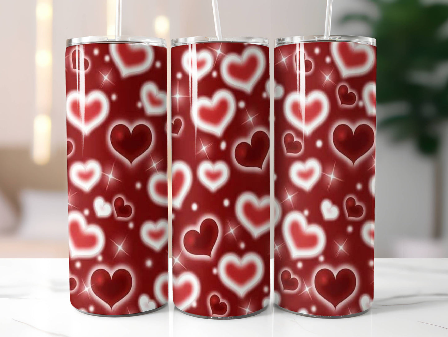 Red Heart Insulated Tumbler | Valentine's Day Gifts for Everyone