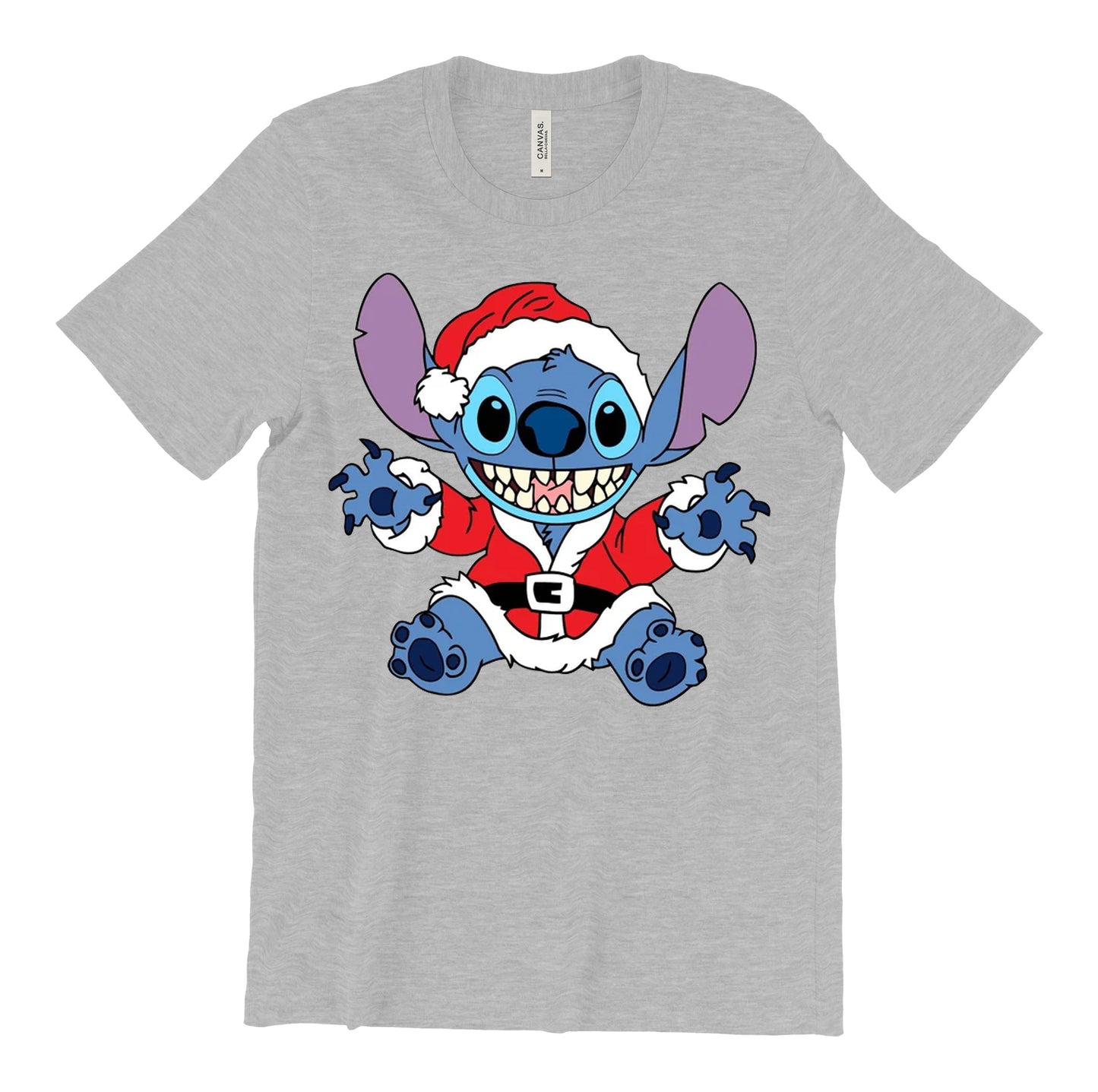 Disney Santa Stitch Christmas Graphic Shirt