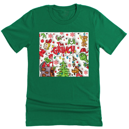 The Grinch Christmas Short Sleeve Shirt - Fun Holiday Style